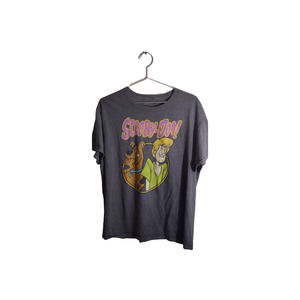 Scooby-Doo T-Shirt Mens Size xl Shaggy and scooby Gray Tee